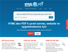 Tablet Screenshot of htmldenpdf.com